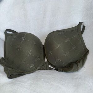 Elegant Olive Green Women's Bra
